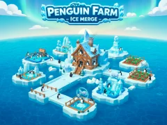 Hra Penguin Farm - Ice Merge