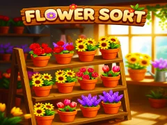 Hra Flower Sort
