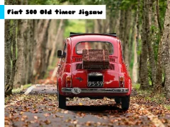 Hra Fiat 500 Old Timer Jigsaw