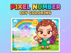 Hra Pixel Number  DIY Coloring