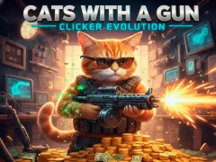 Hra Cats with a Gun Clicker Evolution