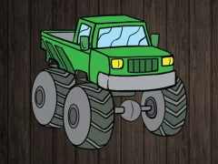 Hra Monster Truck Jigsaw
