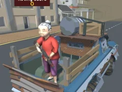 Hra Grandma with Machine Gun Apocalypsis