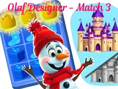 Hra Olaf Designer - Match 3