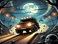 Hra Racing Car Destroying Zombie