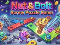 Hra Nut & Bolt Screw Puzzle Game