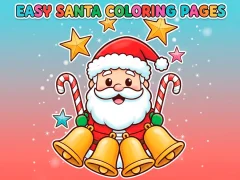 Hra Easy Santa Coloring Pages