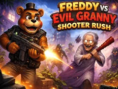 Hra Freddy vs Evil Granny Shooter Rush