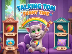 Hra Talking Tom Funny Time