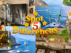 Hra Spot 5 Differences Camping