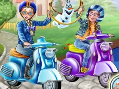 Hra Princess Scooter Ride