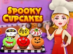 Hra Spooky Cupcakes