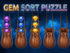 Hra Gem Sort Puzzle