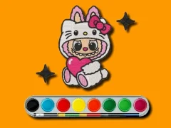 Hra Labubu Coloring Adventure