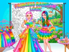 Hra Princess Rainbow Look