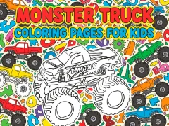 Hra Monster Truck Coloring Pages For Kids