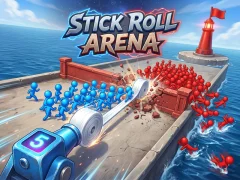 Hra Stick Roll Arena