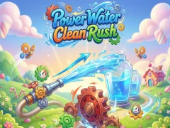 Hra Power Water Clean Rush