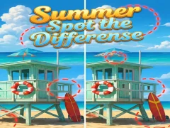 Hra Summer Spot the Differense