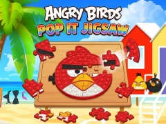 Hra Angry Birds Pop It Jigsaw