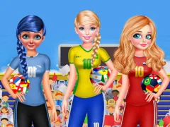 Hra BFF Princess Vote For  FIFA 2018 Quarter Finals