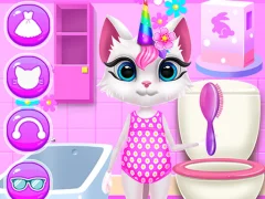 Hra Kitty Unicorn Daily Care