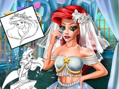 Hra Coloring Book for Ariel Mermaid