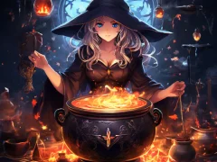 Hra Anime girls Witchcraft