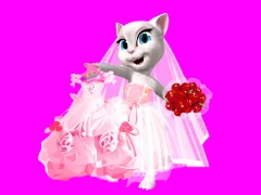 Hra Talking Tom Angela City Wedding Boutique