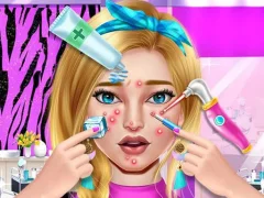 Hra Pimple Treatment Makeover Salon