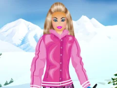 Hra Barbie Snowboard Dress