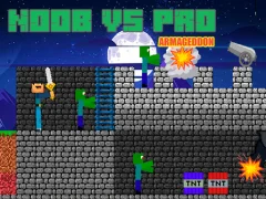 Hra Noob vs Pro Armageddon