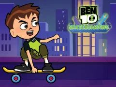 Hra Ben 10 Skateboarding