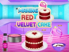Hra Making Red Velvet Cake