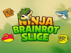 Hra Ninja brainrot Slice