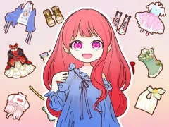 Hra Dress Up Sweet Doll