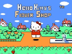 Hra Hallo Kitty Flower Garden