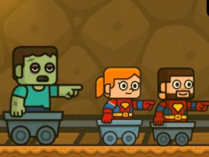 Hra 2 hráč Blockminer Escape 