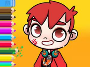 Hra Kniha zbarvení: Avatar World Schoolboy
