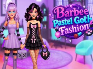 Hra Barbie pastel gotická móda