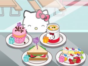 Hra Hello Kitty: Lanchbox
