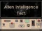 Hra Alien Intelligence Test