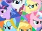 Hra Pony Round Puzzle