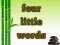 Hra Four Little Words