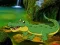 Hra Crocodile Waterfalls Forest Escape