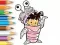 Hra Coloring Book: Monster Costume Girl
