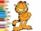 Hra Coloring Book: Garfield Hamburger