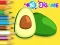 Hra Coloring Book: Avocado Fruit