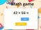 Hra Math game