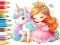 Hra Coloring Book: Unicorn Secret Whisper